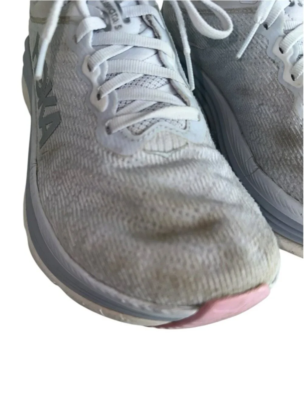 Hoka Gaviota 5 Women's Size 8 B Sea Ice/Pink Twilight Running Shoes Sports